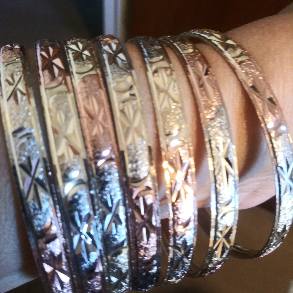 New weekly brazilian gold bracelets